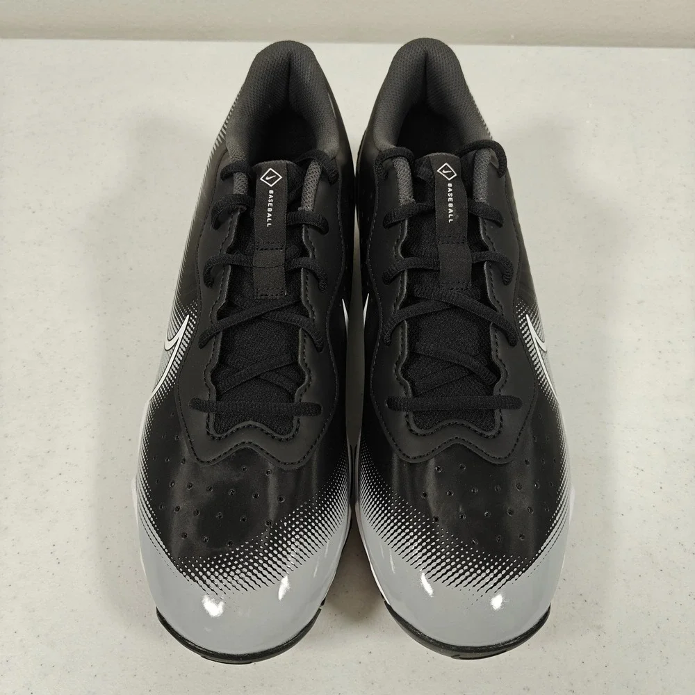 Nike Alpha Huarache Keystone 4 Baseball Cleats Men's 11 Black Grey DJ6524-011